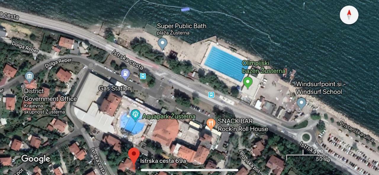 Ferienwohnung Apartmajsko Naselje Zusterna Koper Exterior foto